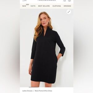 TUCKERNUCK
Black Ponte Clifton Dress